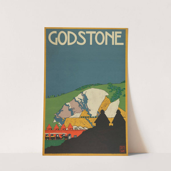 Godstone, London Underground by Edward McKnight Kauffer
