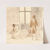 Goethe hos enken i Rom (1810 – 1873) by Wilhelm Marstrand
