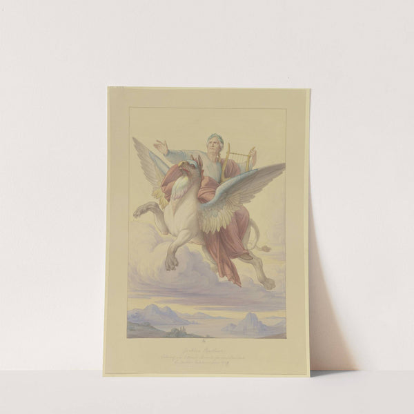 Goethe’s Apotheosis (1849) by Eduard von Steinle