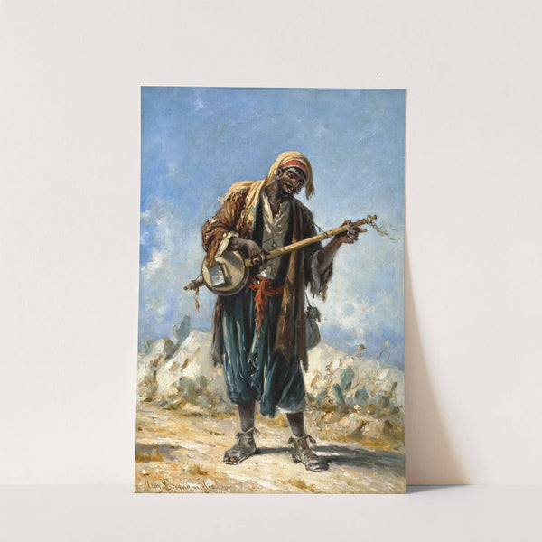 Goge-Spieler bei Kairo (Ägypten) by Antonio Scognamiglio