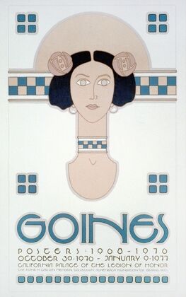 Goines, posters; 1968-1976