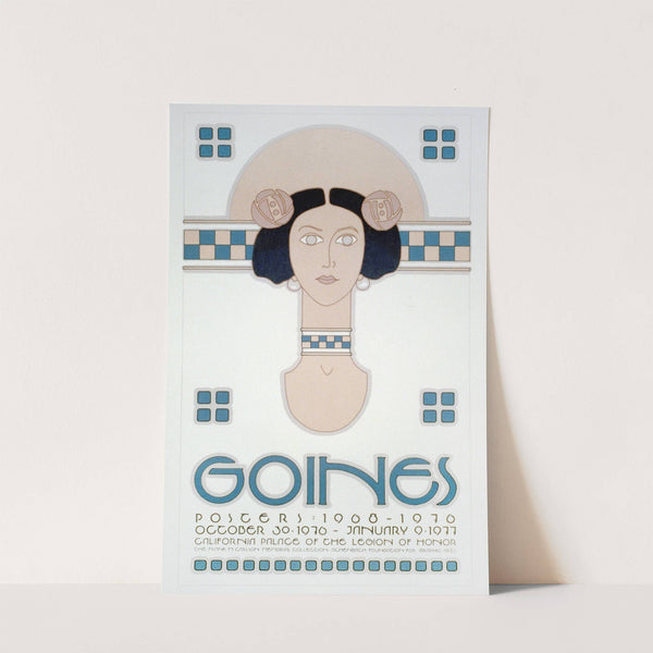 Goines, posters; 1968-1976 by David Lance Goines