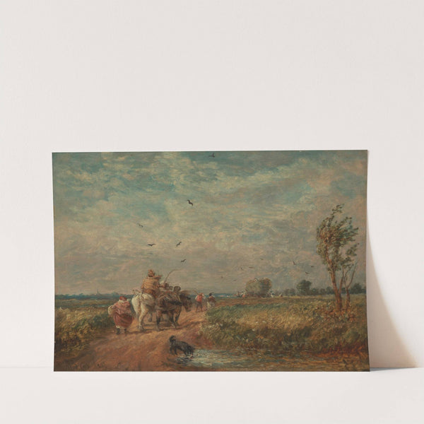 Going to the Hayfield (1853) by David Cox