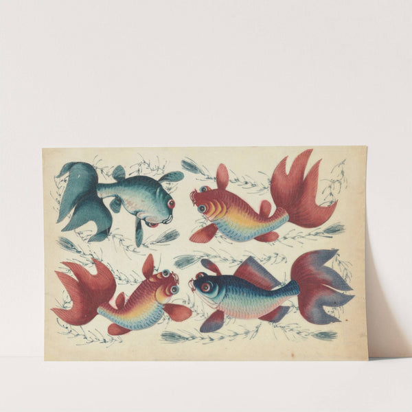Gold and silver fish of China (1800-1899)