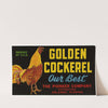 Golden Cockerel Produce Label (1930-1950)