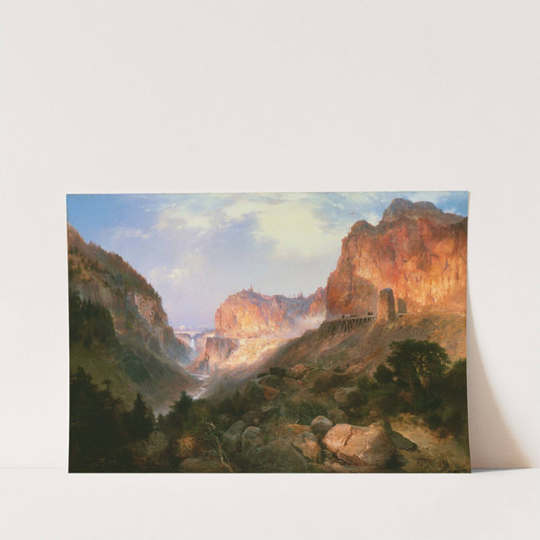 Golden Gate, Yellowstone National Park by Thomas Moran