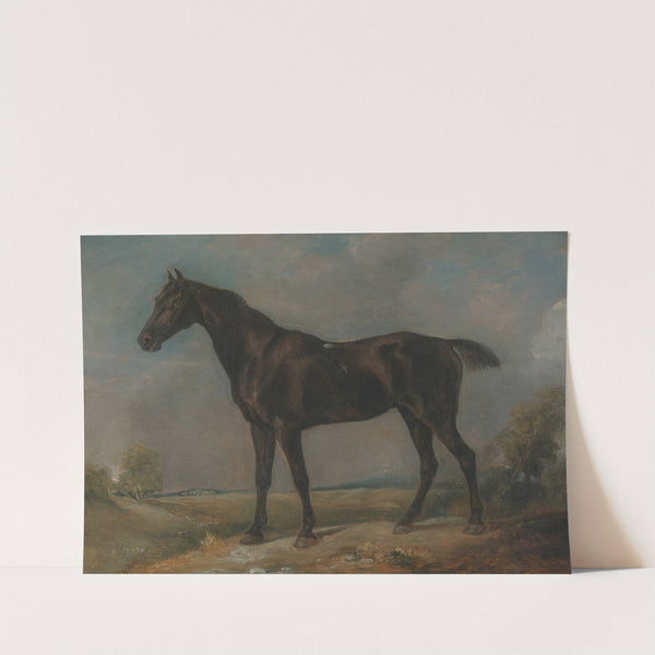 Golding Constable's Black Riding-Horse by John Constable