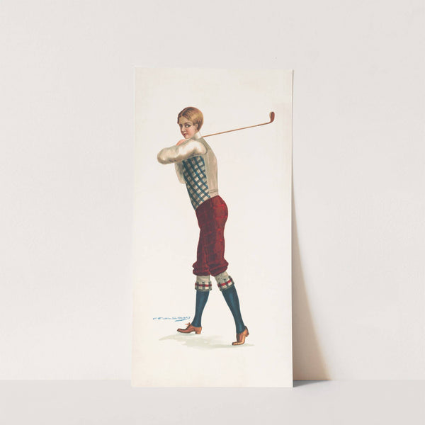 Golf boy #7 by F. Earl Christy