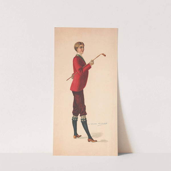 Golf boy #8 (1900) by Joseph Hoover