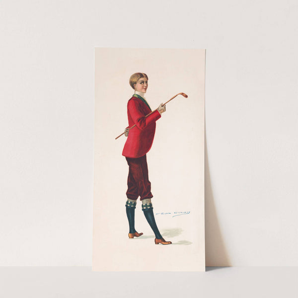 Golf boy #8 by F. Earl Christy