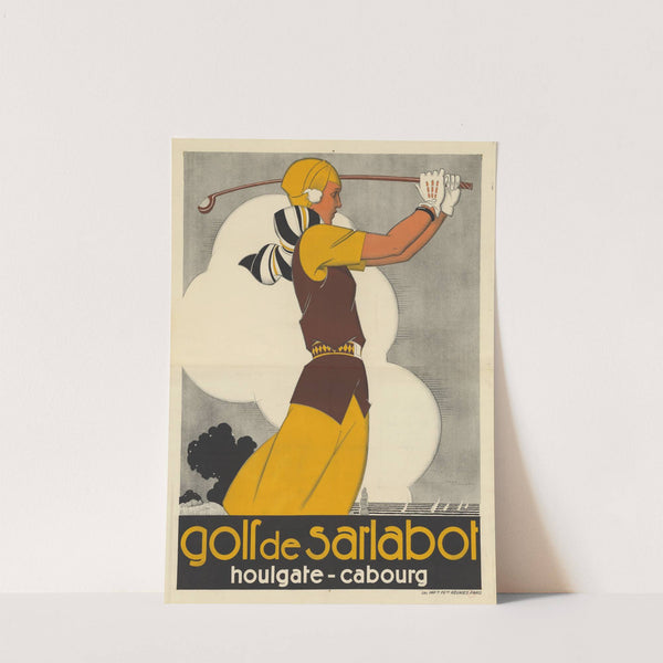 Golf de Sarlatbot Houlgate – Cabour (1930) by René Vincent