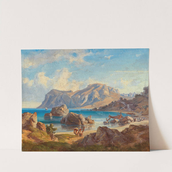 Golf von Nauplia by Friedrich Preller The Younger