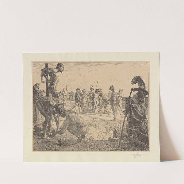 Golgotha (1896) by Otto Greiner