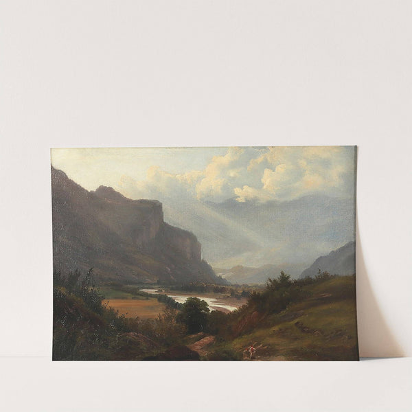 Golling Bei Salzburg by Anton Hansch