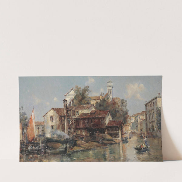 Gondelwerft San Trovasi by Antonio María de Reyna Manescau