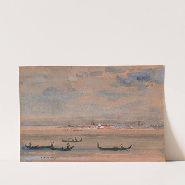 Gondolas by Arthur Bowen Davies