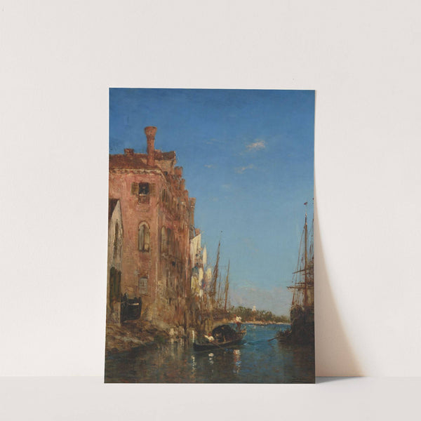 Gondole à Venise by Félix Ziem