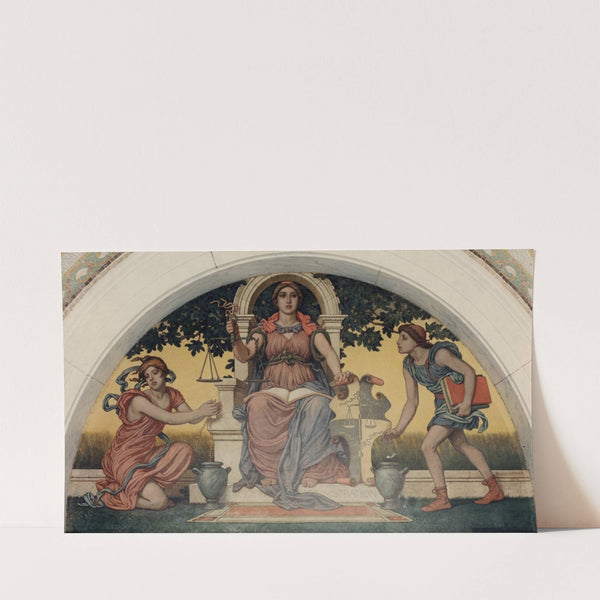 Good administration mural by Elihu Vedder