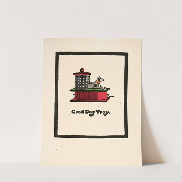 Good Dog Tray by Edward Gordon Craig