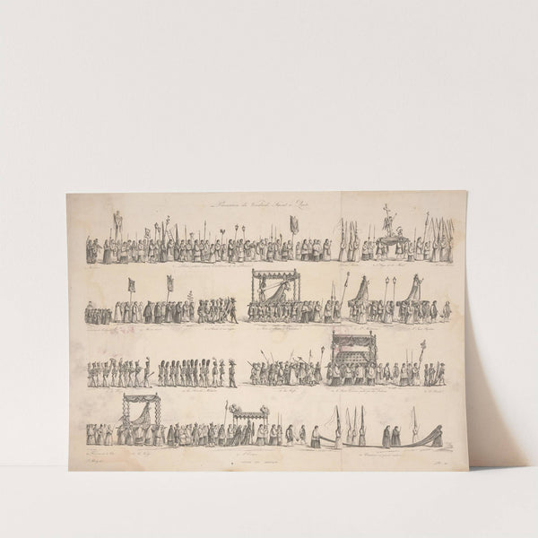 Good Friday procession in Quito by Julien Léopold Boilly