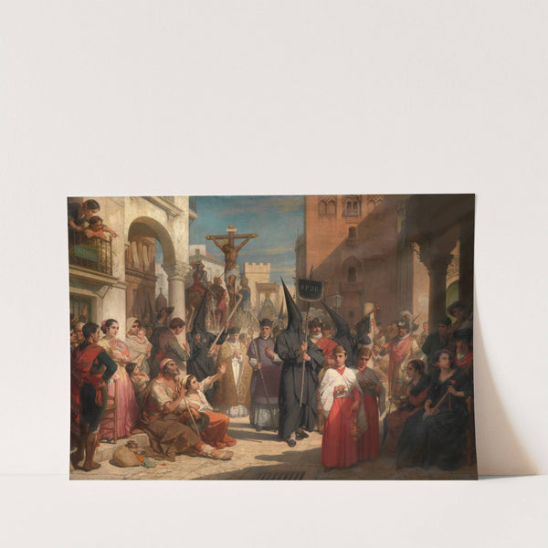 Good Friday Procession in Seville by Nicaise De Keyser