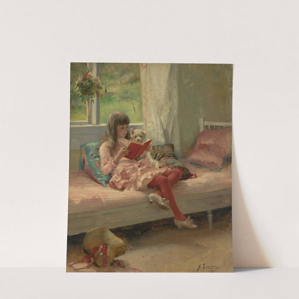 Good Friends I (Berta and Capi) (1881) by Albert Edelfelt