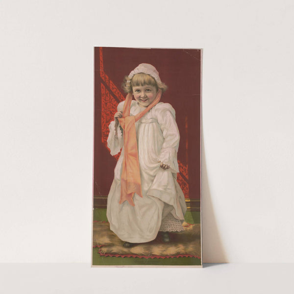 ‘Good morning’ (merry Christmas) (1892) by Great Atlantic & Pacific Tea Co.