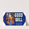 Good Will Brand Citrus Label (1930-1950)