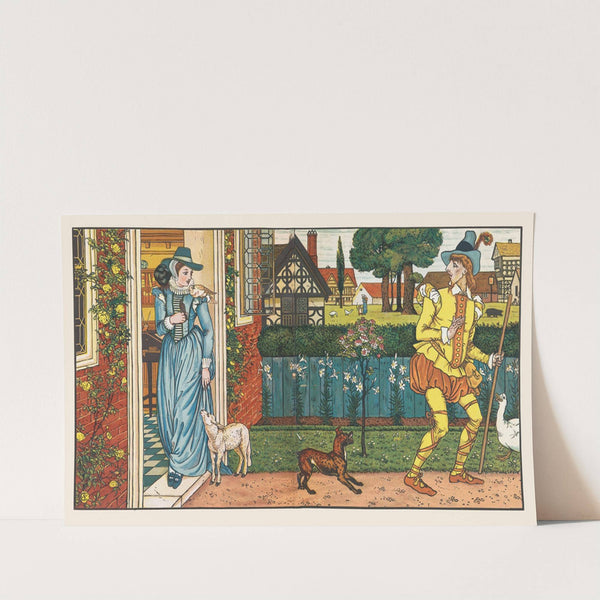 Goody Two Shoes Pl 3 by Walter Crane