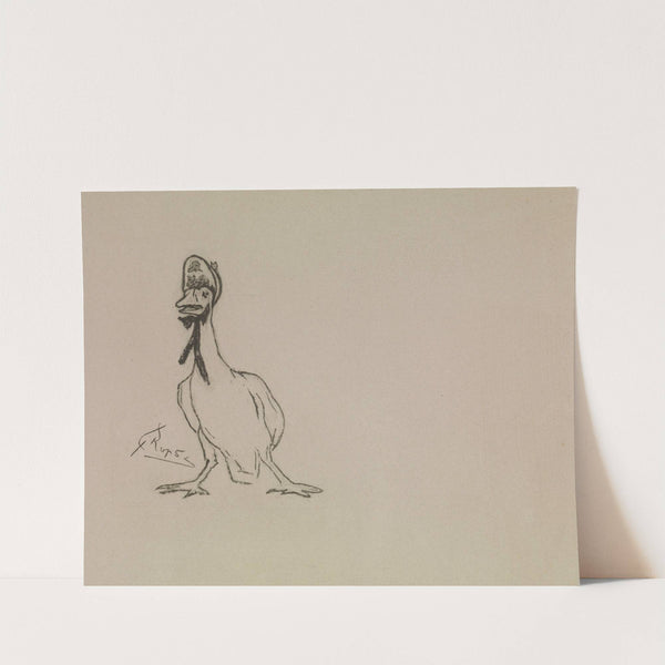 Goose by Félicien Rops