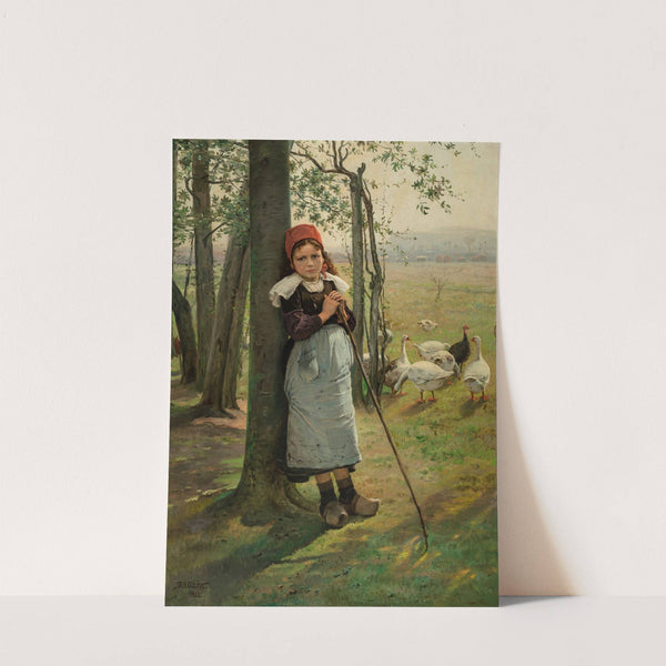 Goose Girl by Václav Brožík