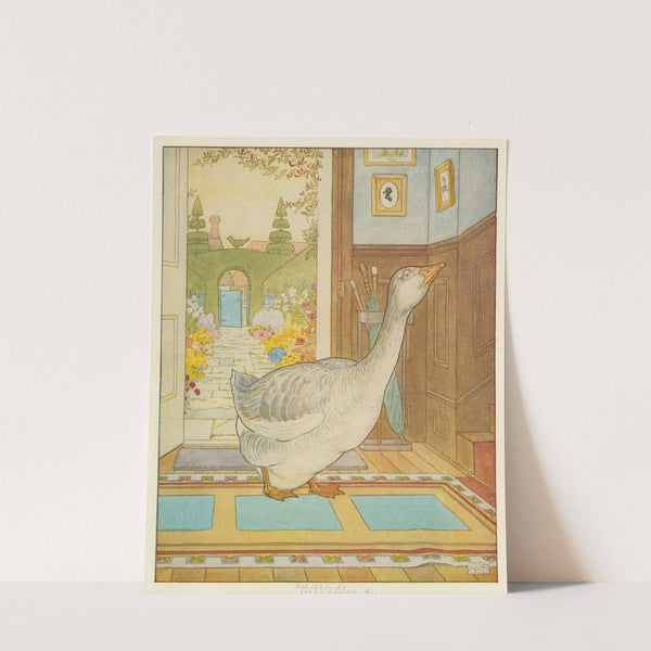 Goosey, goosey gander by Leonard Leslie Brooke