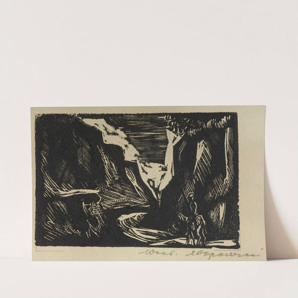 Gorge in Kazimierz with Don Quixote (1934) by Wacław Wąsowicz