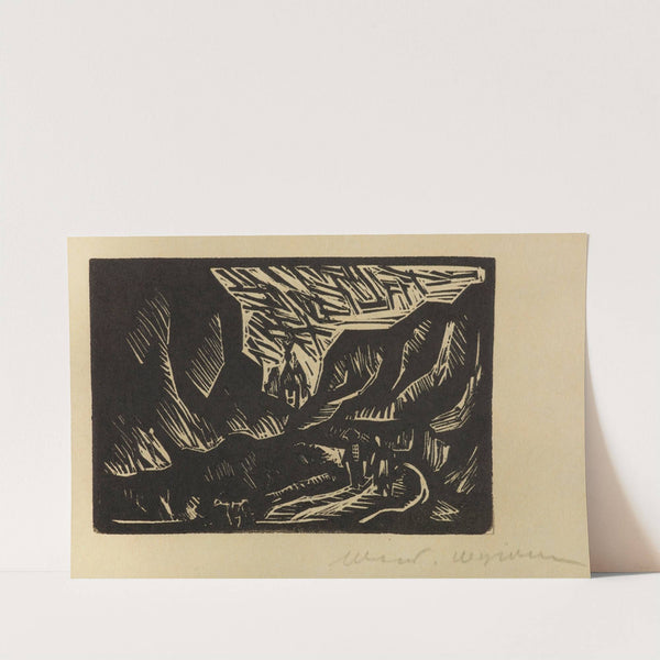 Gorge (1934) by Wacław Wąsowicz