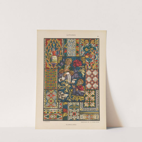 Gotisch – Glasmalerei (1887) by Heinrich Dolmetsch