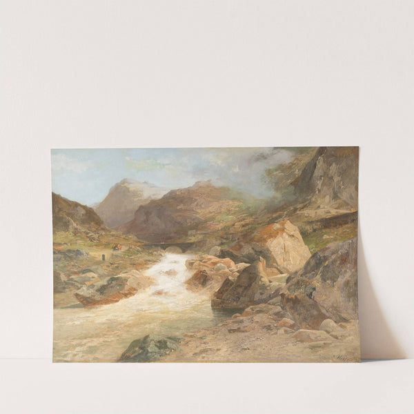 Gotthard street by Georg Hesse