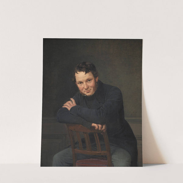Gottlieb Bindesbøll, Danish Architect by Wilhelm Marstrand
