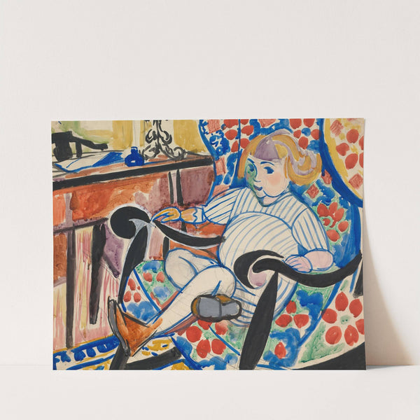 Gouache by Henry Lyman Saÿen