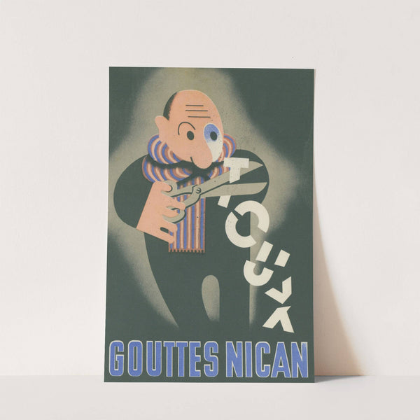 Gouttes Nican (1910-1950) by Laboratoires Cantin