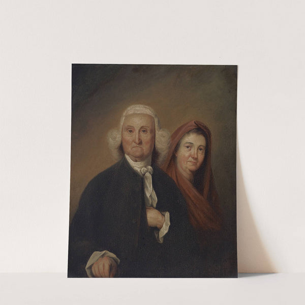 Governor Jonathan Trumbull, Sr. and Mrs. Trumbull (Faith Robinson) by John Trumbull