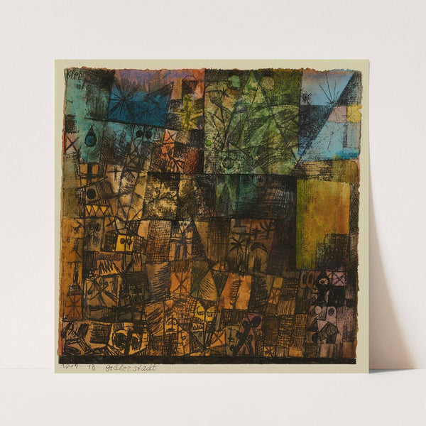 Gräberstadt (1914) by Paul Klee