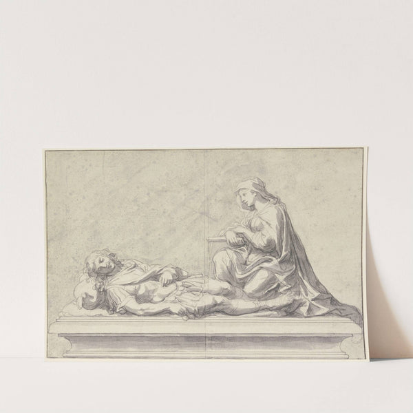 Grabmal des Nicolas de Bautru, Marquis de Vaubrun by Charles Le Brun