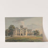 Grace Hill for Edwin C. Litchfield, Brooklyn, New York (front elevation) by Alexander Jackson Davis