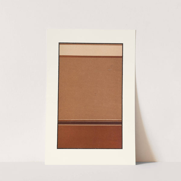 Gradated Tones of Broken Red. An example of the Small Interval in Colour by James Ward