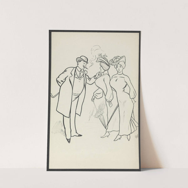 Græs-kar og Meloner. Naar Katten er ude danser Musene paa Bordet by Olaf Krohn