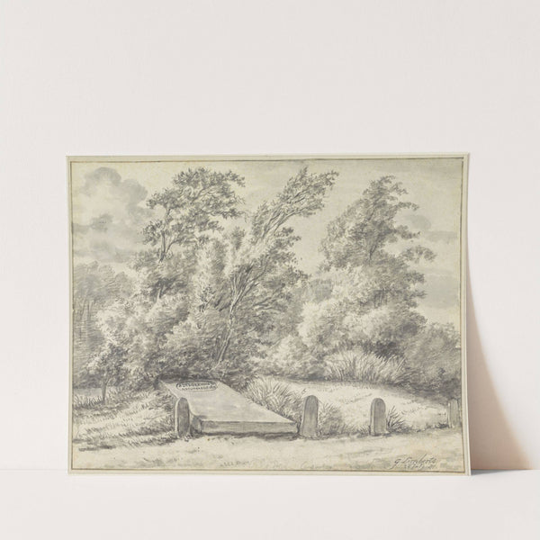 Graf van Johannes Jelgerhuis Rienksz. by Gerrit Lamberts