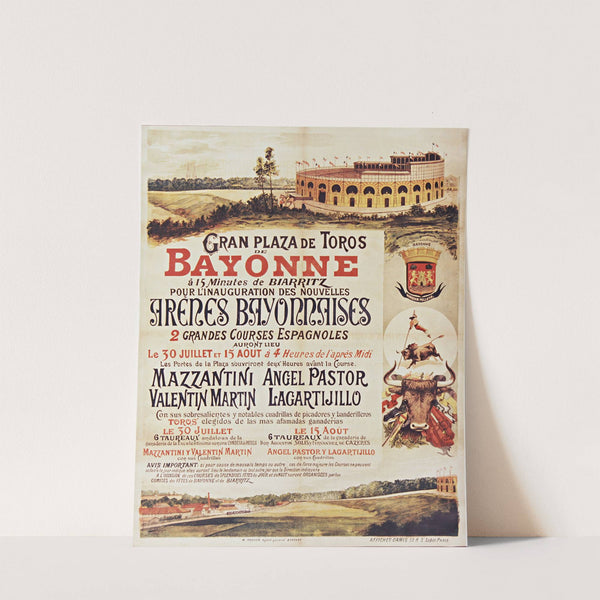 Gran plaza de toros de Bayonne (1890) by G. Poite
