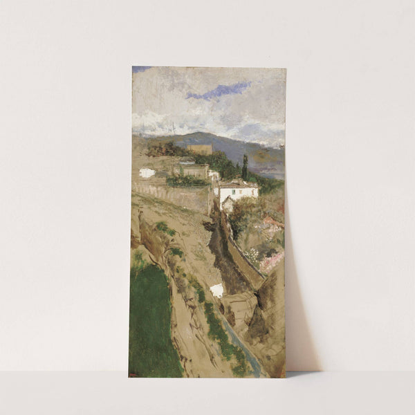Granada Landscape by Mariano Fortuny Marsal