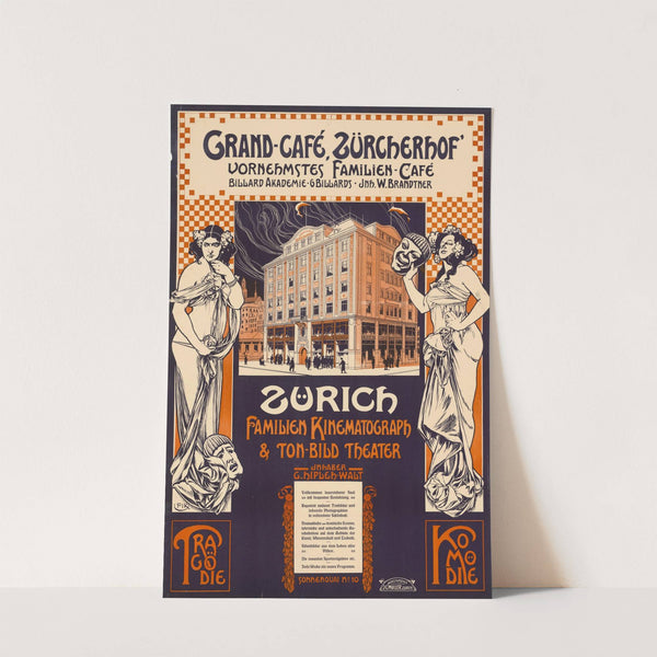 Grand-Café Zürcherhof (1908) by Paul Krawutschke