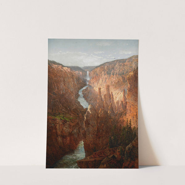 Grand Canyon, Yellowstone River, Wyoming by William Louis Sonntag